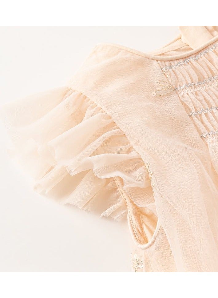 Dave & Bella Golden Dream Frill Dress - Image 4